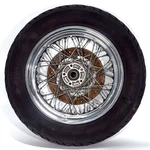 2004 Harley Touring Electra Glide Classic Oem Rear Wheel Rim Tire Spoked 16". Fixed Price $216.00.