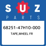 68251-47H10-000 Suzuki Tape,wheel Fr 6825147H10000, New Genuine Oem Part. Fixed Price $68.66.
