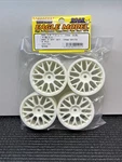 Eagle Racing Set Of 24MM White Bbs Mesh Wheels Hpi Yokomo Tamiya Touring Rc. Fixed Price $7.99.