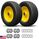 Roueoo 15X6.00-6 Flat Tire And Wheel Assemblies Compatible For 15X6X6 Lawn. Fixed Price $149.43.