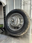 1992 Honda VT600C Rear Back Wheel Tire Rim Assembly Sprocket Brake Hub Oem. Fixed Price $84.99.