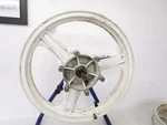 Kawasaki Ninja Ex 500 Front Wheel Rim 16X2.15 41073-1411-T6 1990-1992. Fixed Price $125.00.