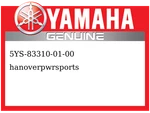 Yamaha Oem Part 5YS-83310-01-00 Front Flasher Light Assy. Fixed Price $105.99.