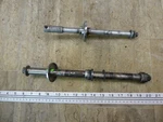 1995 Kawasaki VN1500 Vulcan K699) Front And Rear Wheel Axle Set. Fixed Price $36.99.