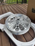 Kool Kat Front Forged Billet Wheel/hub 21X3.5 Harley Ultima 37-602 Single Disk. Fixed Price $465.00.