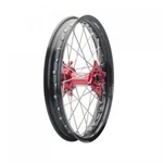 Tusk Impact Complete Wheel - Rear 18 X 2.15 Black Rim/silver Spoke/red Hub. Fixed Price $349.35.