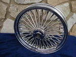 16X3.5" Dna Mammoth 52 Spoke Rear Wheel For Harley Road King Touring 2002-07. Fixed Price $669.00.