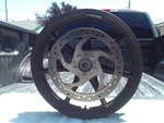 2015-2020 Harley Davidson XG750 Street Black Front Wheel Rim Bent / Dented. Fixed Price $139.99.
