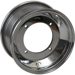 Ams Tires Spun Wheel 10X5 4/156 3+2 0232-0108. Fixed Price $110.63.