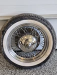 Oem 1997 Harley-davidson Softail Springer Spoke Front Wheel 16. Fixed Price $149.99.