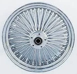 Harley Davidson 16X3.5 Front Wheel King Fat Spoke Chrome Ultima 37-529 Chollo. Fixed Price $1089.12.