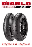 Pirelli Diablo Rosso Tire 120/70ZR17 & 190/50ZR17 Honda Kawasaki Suzuki Yamaha. Fixed Price $251.97.