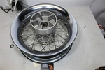 09-11 Harley Touring Oem Rear Wheel 16"X5" Smooth Profile Laced Spoke Bubbling. Fixed Price $220.00.
