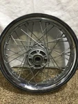 Front Wheel Profile Smooth Harley Touring Flh Bagger Dual Disc 1" Glide New T/o. Fixed Price $299.99.