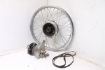 1966 Yamaha Twin Jet 100 YL1 YL-1 Rear Back Wheel Rim W/ Hub Brake Plate 1.40X17. Fixed Price $170.10.