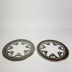 09-23 Harley Road Glide Cvo Slicer Front Wheel Brake Disc Rotor Left Right Set. Fixed Price $214.40.