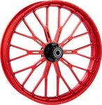 Arlen Ness 71-549 Y-spoke Front Rim Red 21X3.5. Fixed Price $1299.95.