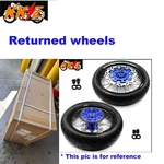Kke 17" Supermoto Wheels Tires For Suzuki DRZ400S 2000-2004 DRZ400E 00-2007 Blue. Fixed Price $939.00.