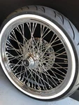 21X3.5" 60 Spk Front Wheel 120/70-21 Ww Avon Tire 2000-2006 Flst/n/c/s Softails. Fixed Price $1999.99.
