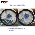 Kke 19/16 Kid's Big Wheels Set For Yamaha YZ80 1993-2001 YZ85 2002-2026 Cnc Hubs. Fixed Price $449.00.