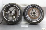 2003 Suzuki Front And Back Rear Wheels Rims Chrome Rd. Fixed Price $319.99.