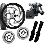 Rc 26 Savage Eclipse Wheel Tire Neck Rake Front End Package Harley Dual Disc. Fixed Price $5199.95.