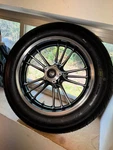 Oem Indian Scout (2015-2021) Front Wheel, Black/silver, 1522090-266M. Fixed Price $299.99.