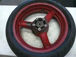 2000-2007 Suzuki Katana GSX600F Rear Back Wheel Rim Tire Combo. Fixed Price $89.99.