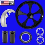 Harley Davidson Touring Fat Front Tire Kit " 5 Blade *made The Usa*. Fixed Price $2849.00.