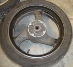 1999 Honda 180/55-17 Rear Rim Tire Wheel Back 17" #39. Fixed Price $139.79.